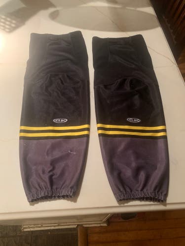 AK Edge Style ECHL Pro Stock Hockey Socks Iowa Heartlanders