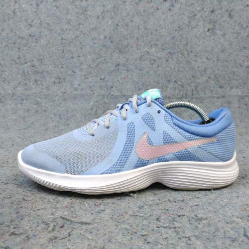 Nike Flex Experience 3 Girls Running 5.5Y Shoes Blue Sneakers BV7441-400