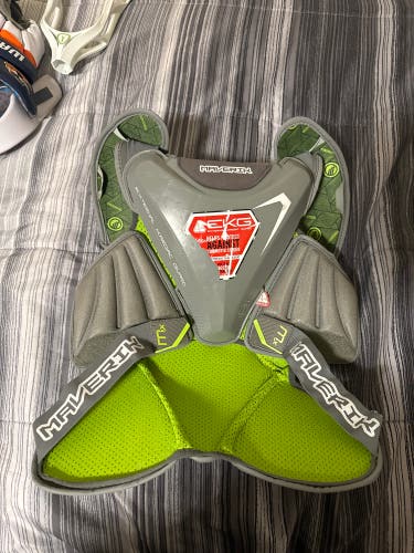 Used Large Maverik MAX EKG Shoulder Pads