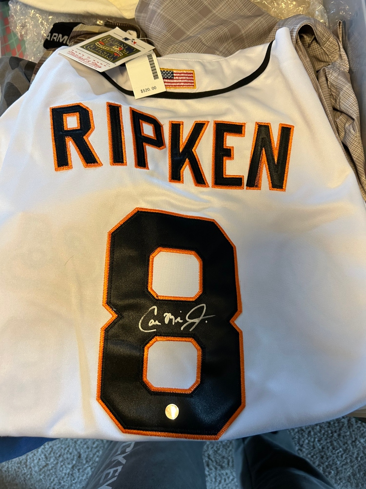 Cal Ripken Autographed Jersey