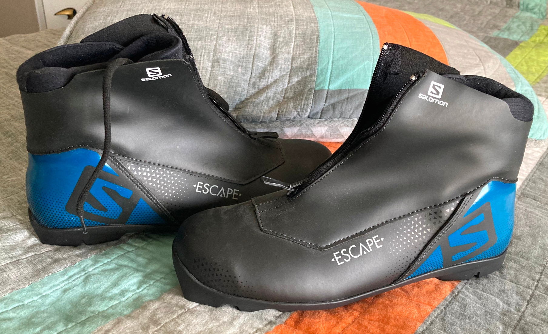 Brand New Classic Size 9.0 Salomon Cross Country Ski Boots