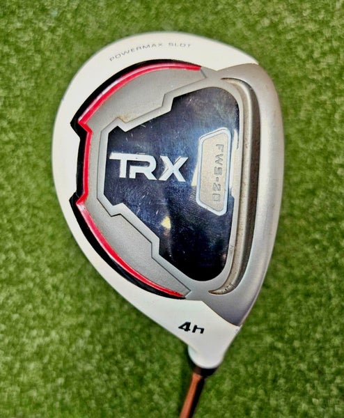 GigaGolf TRX FWS-20 4 Hybrid  /  RH / Stiff Graphite ~39.5" / Good Grip / jd1671