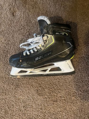 Used Bauer  9.5 Elite Hockey Goalie Skates