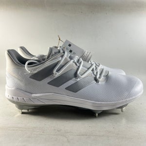 Adidas Adizero Afterburner Mens Metal Baseball Cleats White Size 10.5 H00971 NEW