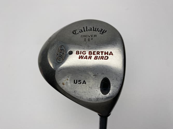 Callaway Big Bertha Warbird Driver 11* RCH 90 Regular Graphite Mens RH
