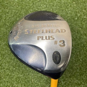 Callaway Big Bertha Steelhead Plus 3 Wood / RH / Regular Graphite ~42.5" /jl6968