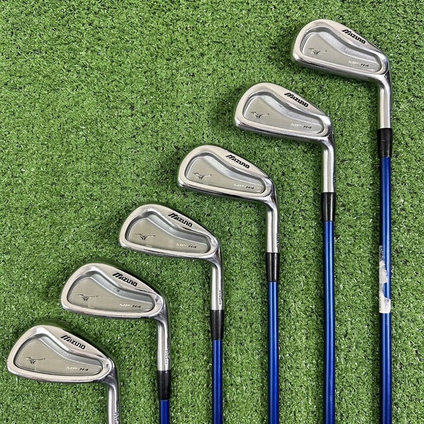 Mizuno MP-H4 Iron Set 5-PW Project X 4.5 Senior Flex Graphite RH