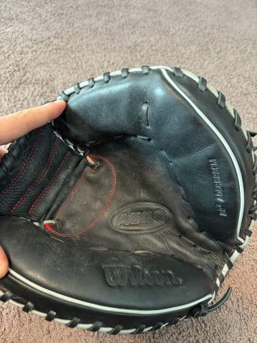 Very Lightly Used Wilson a500 Catchers Glove