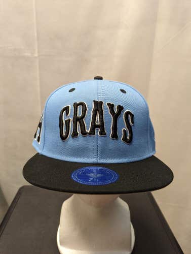 NWS Homestead Grays Ebbets Field Flannels Fitted Hat 7 1/2