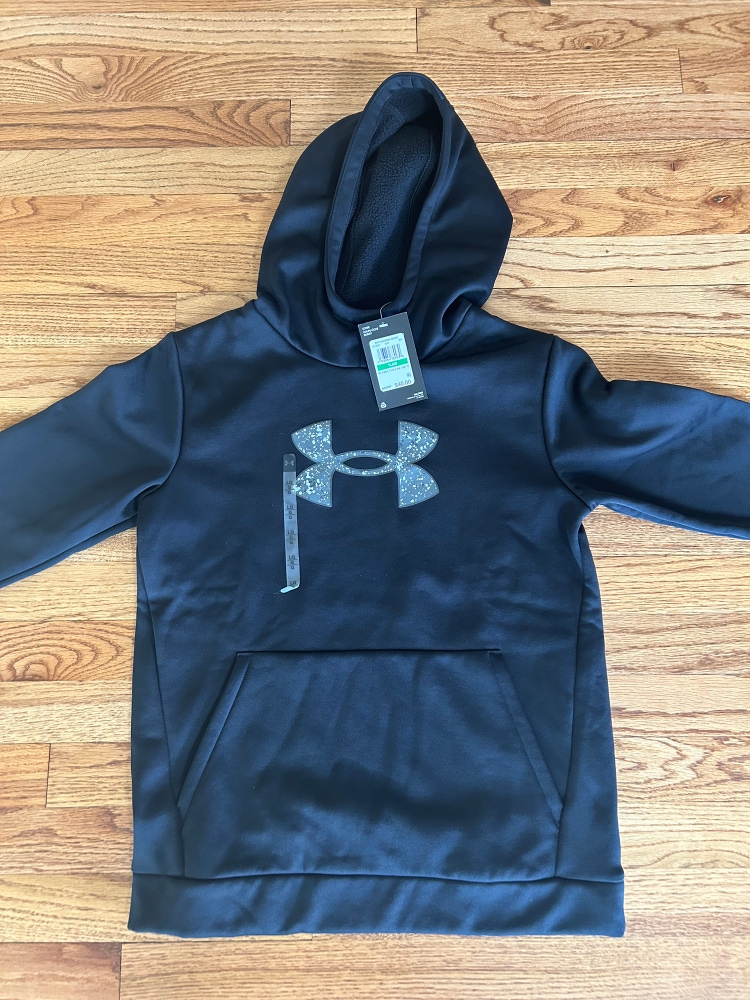 Under Armour Black New Youth Large Sweatshirt (brand new)