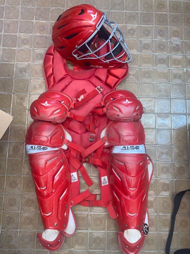 All star system 7 adult catchers gear