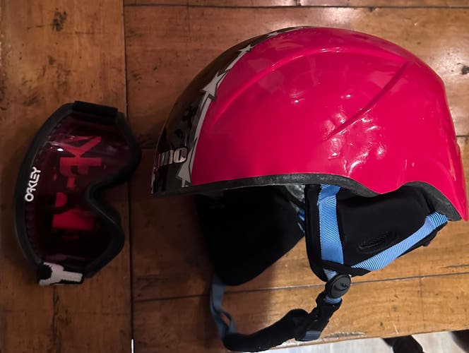 Giro Ricochet Kid’s Ski Helmet M/L (54-58 CM) w/ Goggles