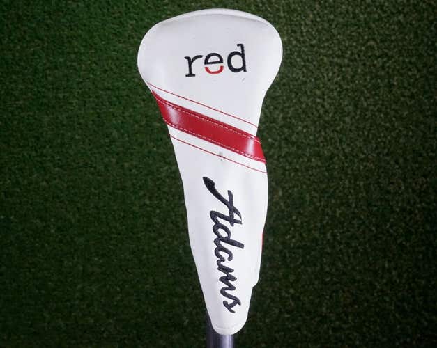 ADAMS RED VARIABLE NUMBERS 16,18,20,23,26 RESCUE / HYBRID HEADCOVER GOLF ~ L@@K!