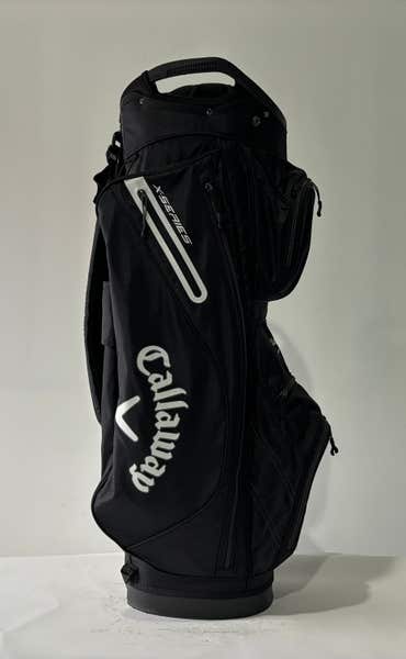 dn1 Callaway GOLF BAG オールレザー 黒 Callaway Golf ORG 14 Deluxe Cart Bag (2022 Model