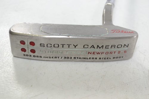 Titleist 2005 Scotty Cameron Studio Style Newport 2.5 35" Putter RH Steel#163902
