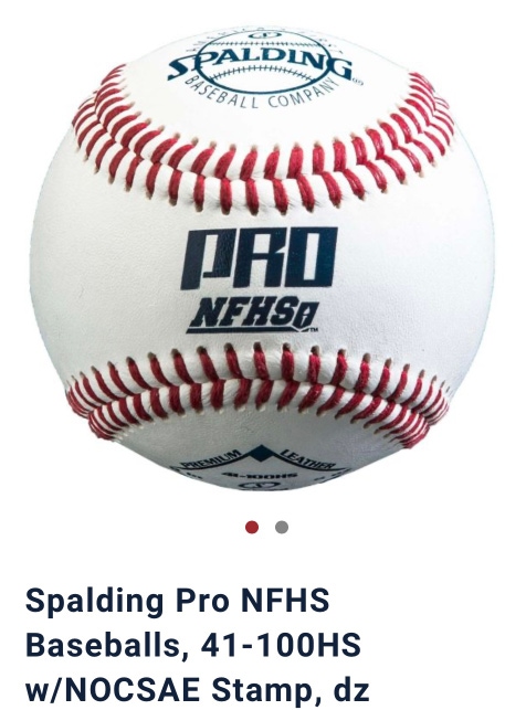 New Spalding 12 Pack (1 Dozen) Baseballs