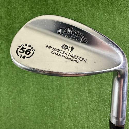 READ Callaway Forged 56 14 Sand Wedge SW HP Championship Byron Nelson RH 35”