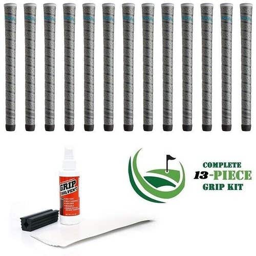 13 x Winn Golf Dri-Tac DriTac Wrap Performance Soft Gray - Undersize Grips + KIT