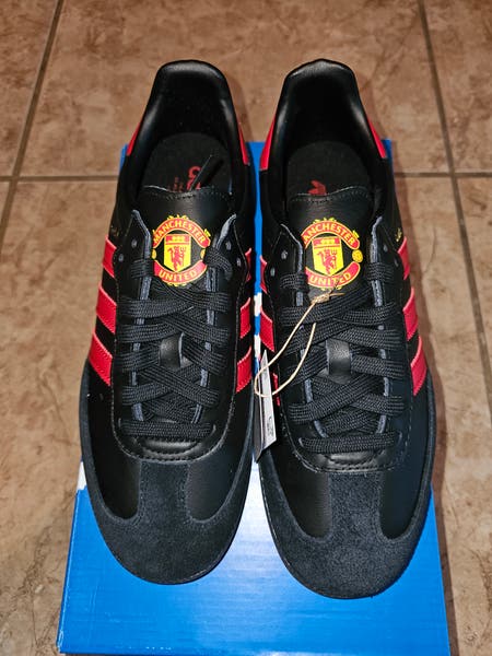 Adidas Samba Team Manchester United 'Black Real Red' Men's