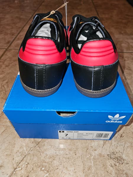 Adidas Samba Team Manchester United 'Black Real Red' Men's