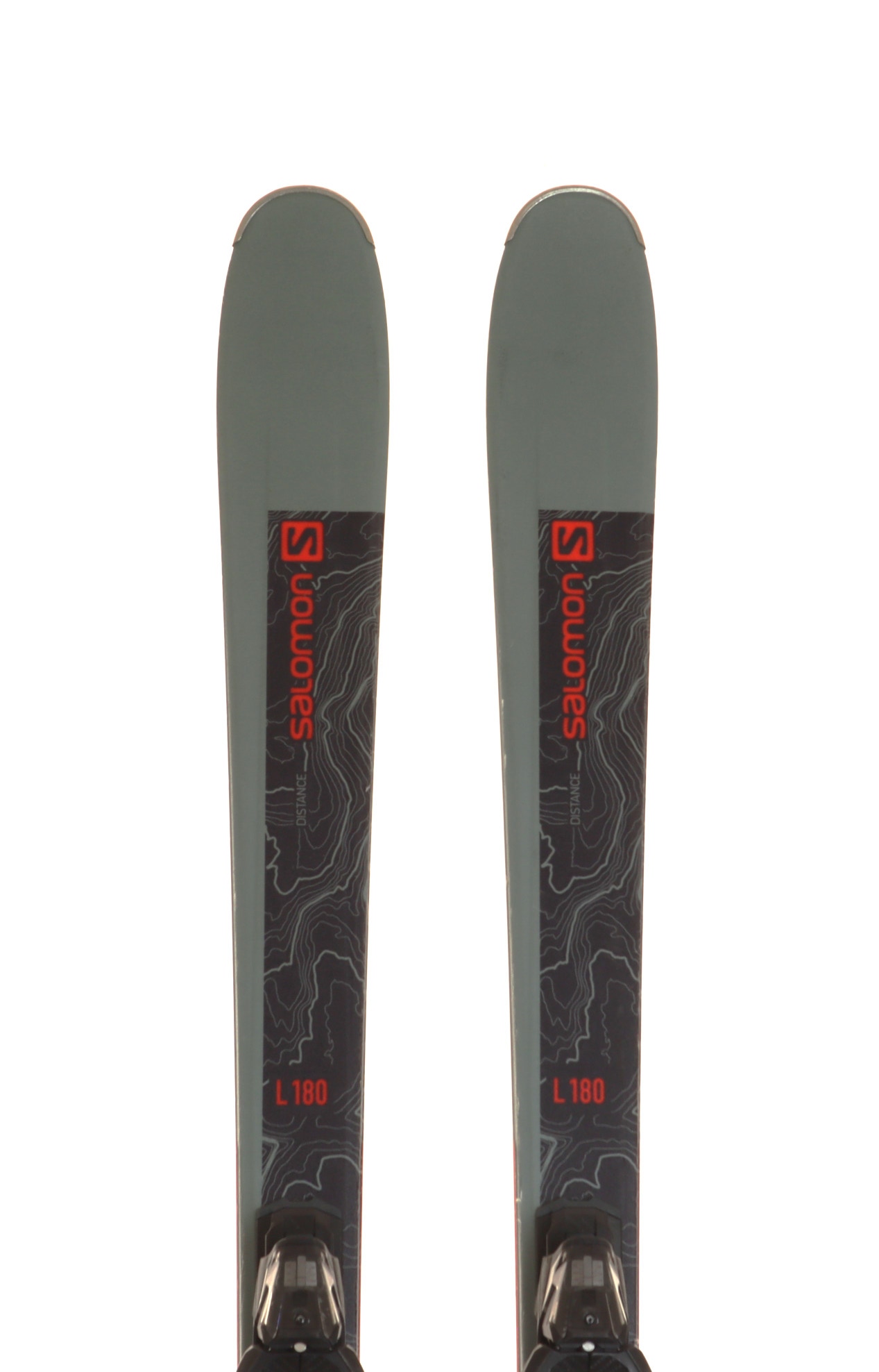 Used 2023 Salomon Distance 76 Ski with Salomon M10 Bindings Size 180 (Option 240074)