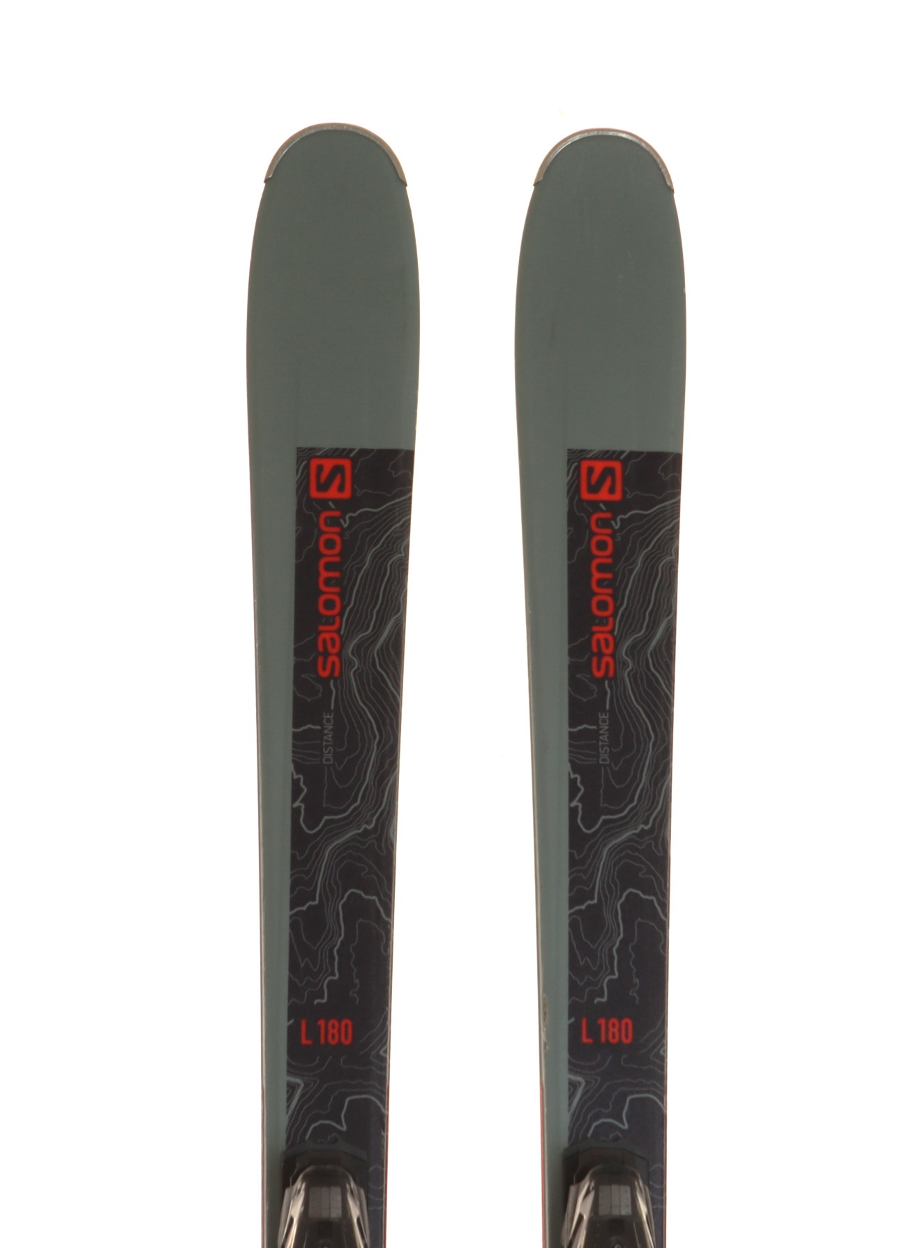 Used 2023 Salomon Distance 76 Ski with Salomon M10 Bindings Size 180 (Option 240075)