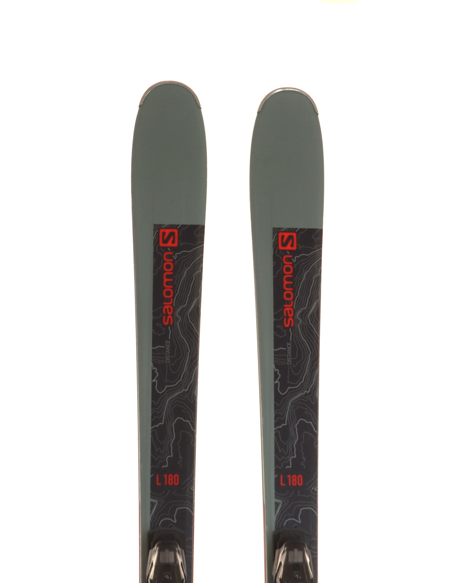 Used 2023 Salomon Distance 76 Ski with Salomon M10 Bindings Size 180 (Option 240077)