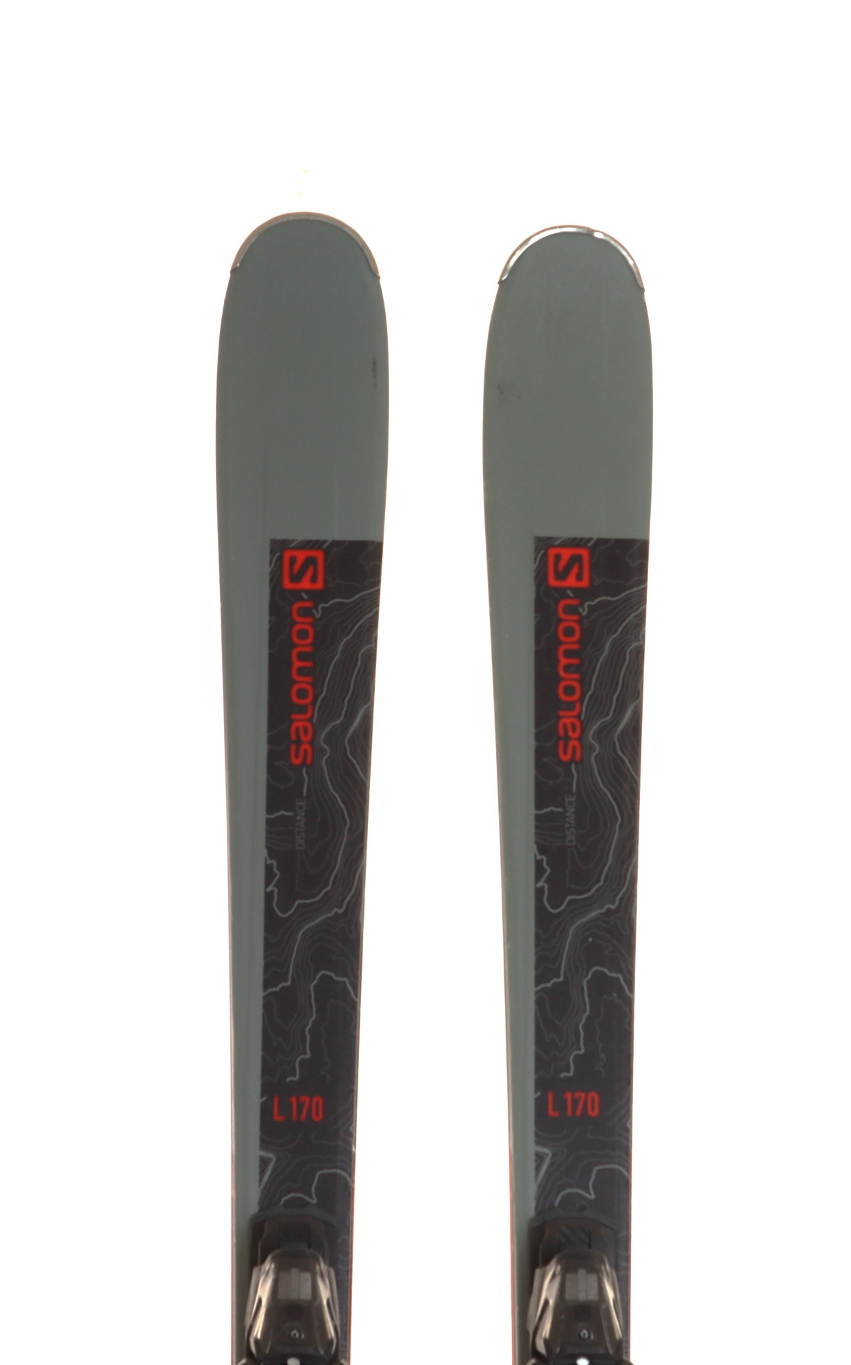 Used 2023 Salomon Distance 76 Ski with Salomon M10 Bindings Size 170 (Option 240078)