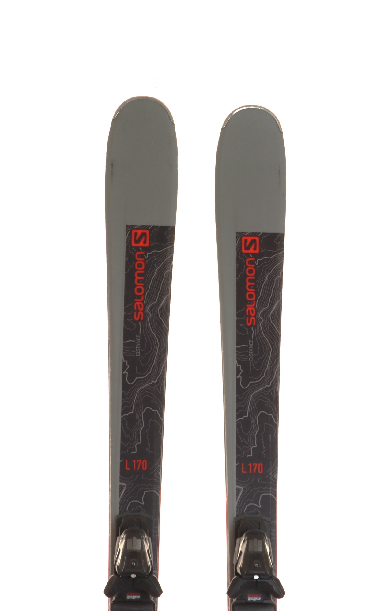 Used 2023 Salomon Distance 76 Ski with Salomon M10 Bindings Size 170 (Option 240080)