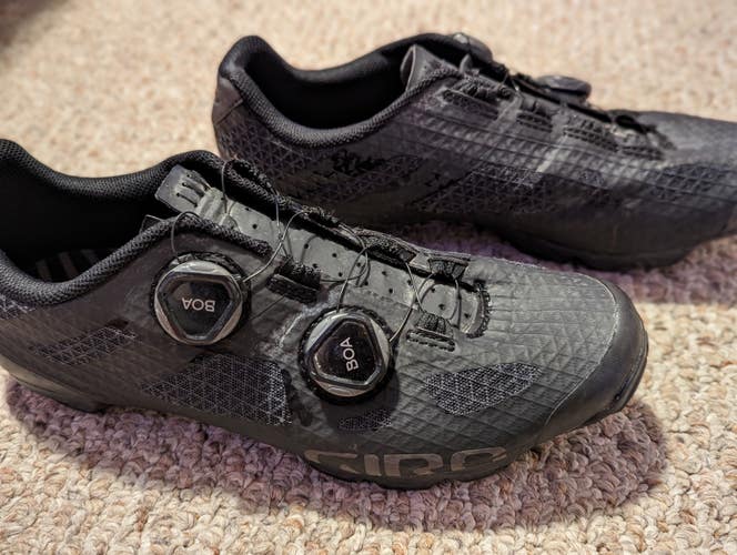 Giro sector Cycling Shoes Black Used Adult Men's Size 9.0