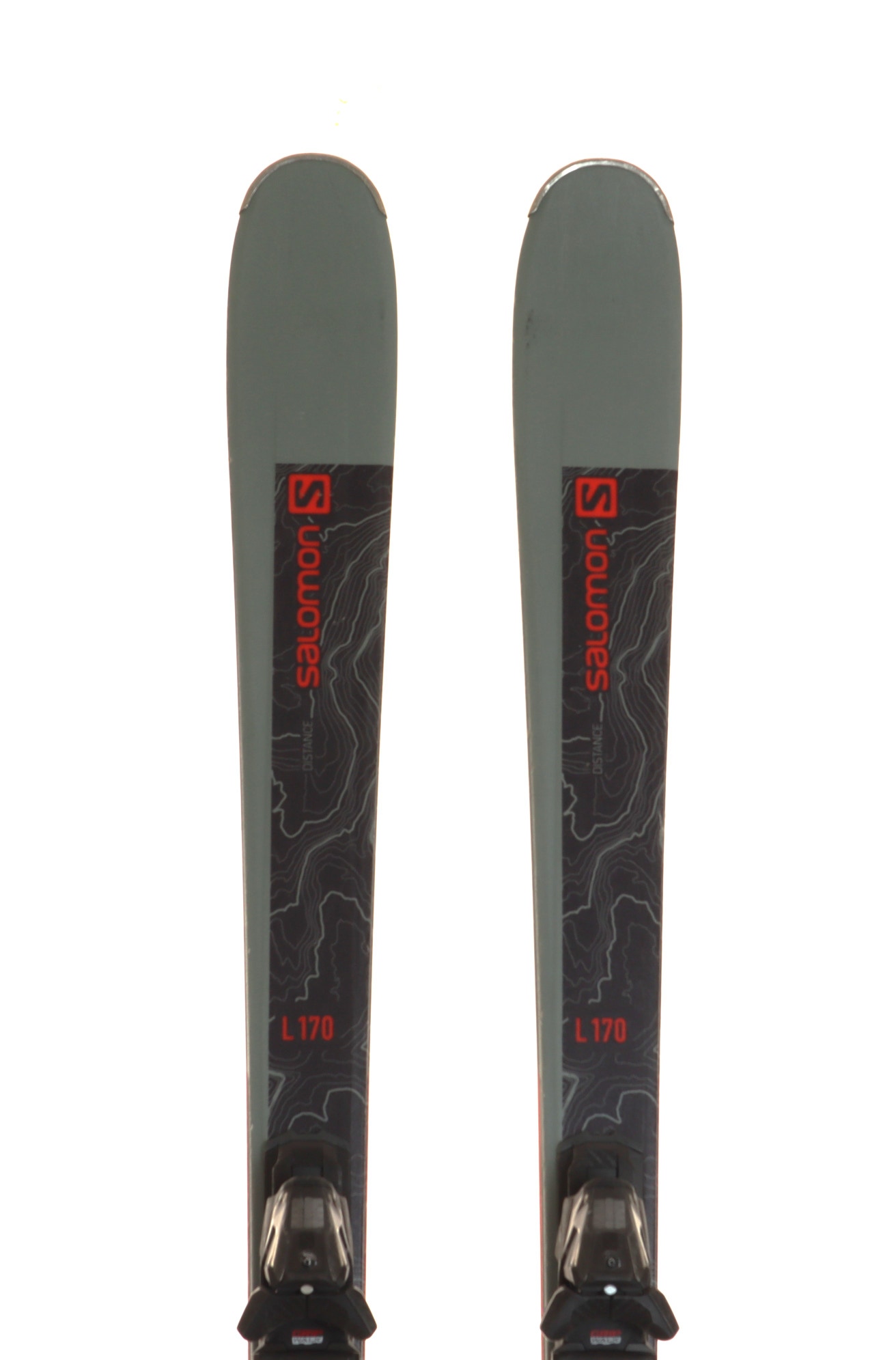 Used 2023 Salomon Distance 76 Ski with Salomon M10 Bindings Size 170 (Option 240081)