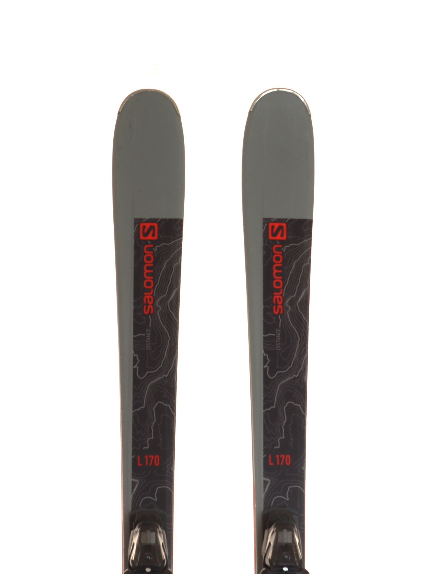 Used 2023 Salomon Distance 76 Ski with Salomon M10 Bindings Size 170 (Option 240082)