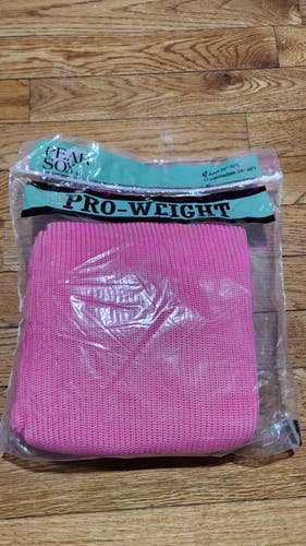 Pink Senior Socks (30"-32")