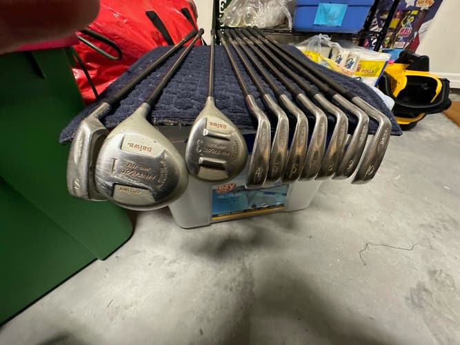 Used Right Handed 10 Pieces Clubs (Full Set)