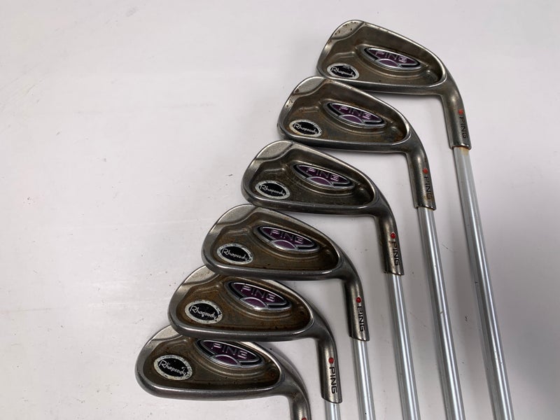 Ping Rhapsody Iron Set 5-PW+SW Red Dot 1* Flat ULT 129 Ultra Light No 7 iron RH