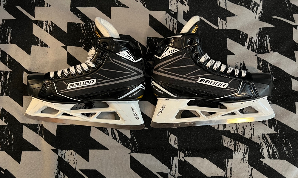 Bauer Supreme S170 Hockey Goalie Skates Like New