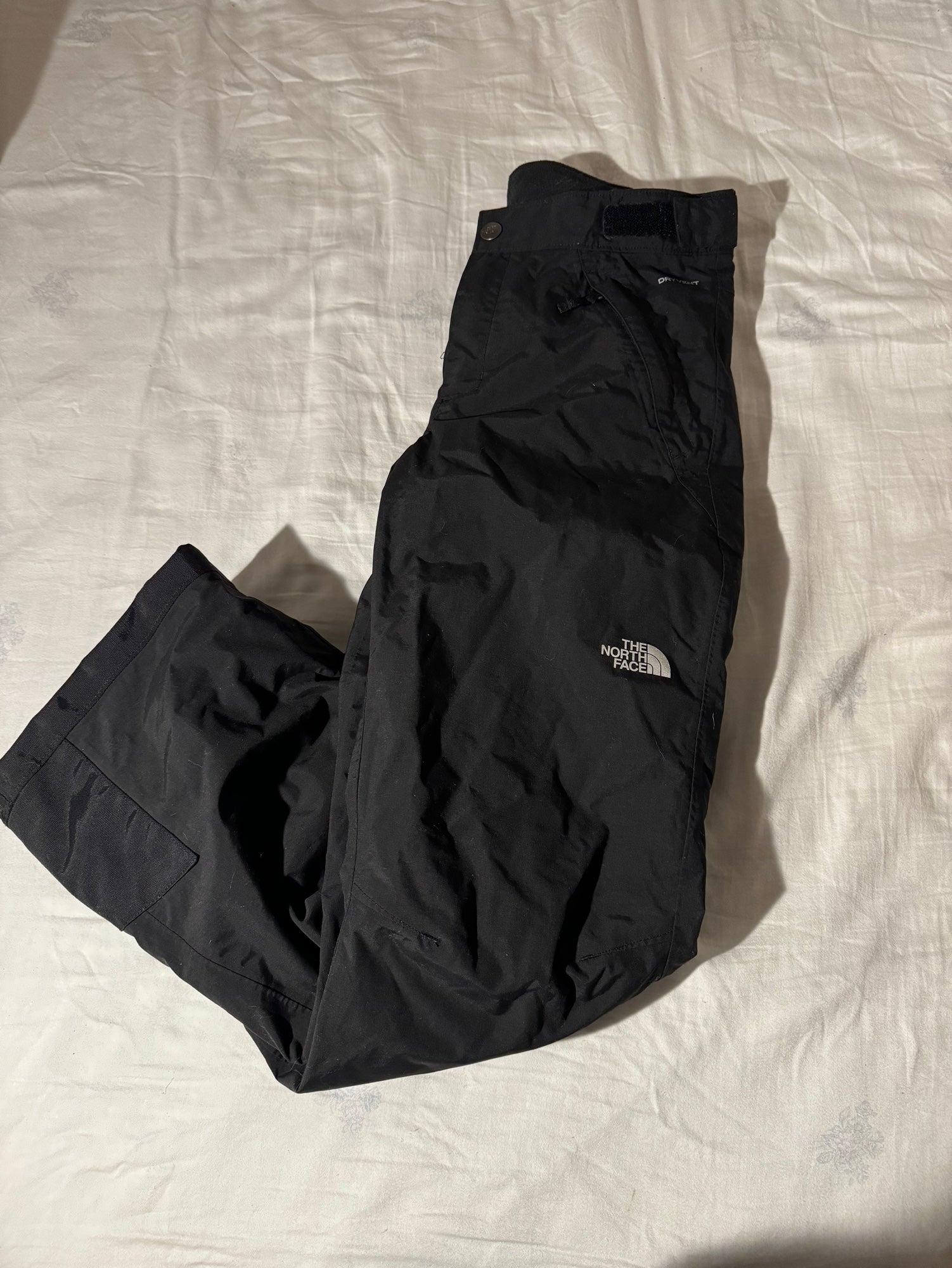 The North Face Women's Khaki/Tan Hiking Drawstring Convertible Pants Shorts  Sz10