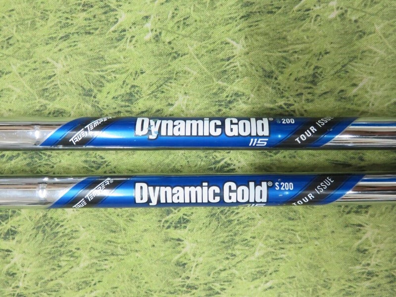 Dynamic Gold TOUR ISSUE 115 STIFF Wedge Shaft * SET OF 2 * 33.375 & 33.875", 355