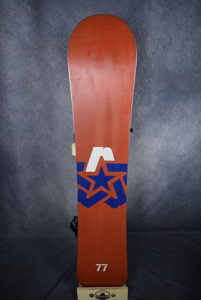 BURTON RUSH SNOWBOARD SIZE 151 CM WITH NEW LARGE BINDINGS