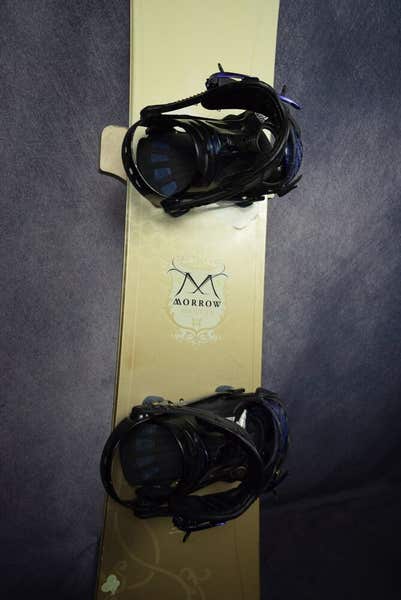 【美品】Morrow Mantra 144 MORROW MANTRA SNOWBOARD SIZE 144 CM WITH RIDE MEDIUM