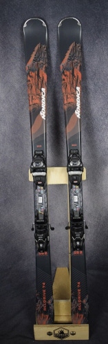 NEW NORDICA ALLDRIVE 74 SKIS SIZE 162 CM WITH MARKER BINDINGS