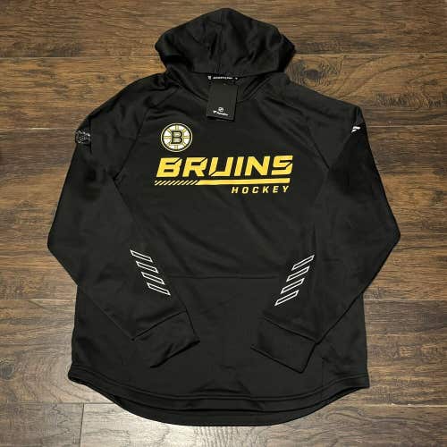 Boston Bruins NHL Hockey Authentic Pro Fanatics Team Workout Sweatshirt Sz Large