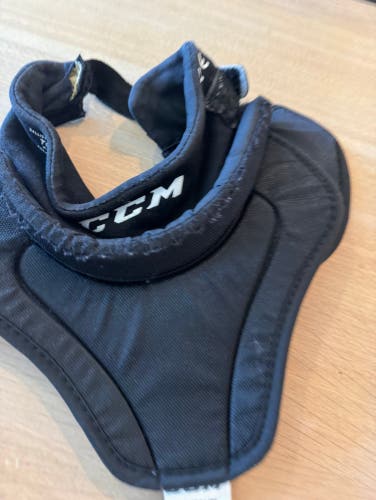 Used CCM  Junior Neck Protector Goalie