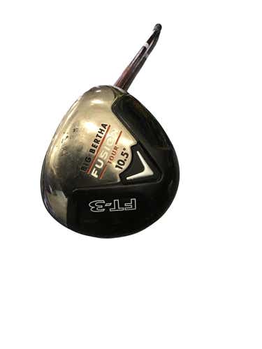 Used Callaway Big Bertha Fusion Ft3 10.5 Degree Stiff Flex Graphite Shaft Drivers