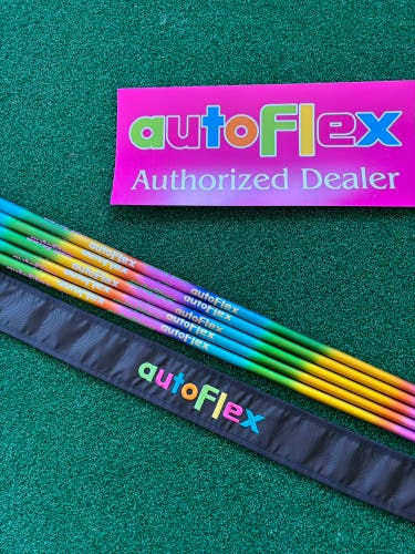 Autoflex rainbow Fairway Shaft NEW 405 Adapter/Grip Authorized Dealer Uncut 43