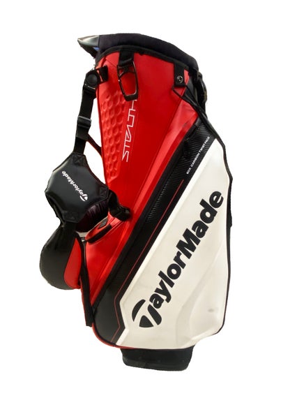 2023 Taylormade Stealth 2 Red/White/Black Tour Stand Carry Golf