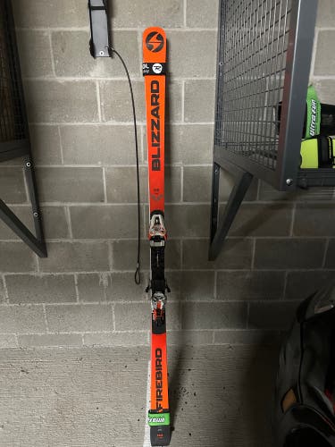 New With Bindings Firebird GS Race Plate Skis 184cm