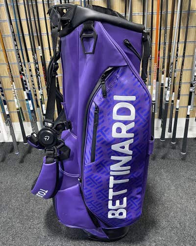 Bettinardi Vessel Tour Department Purple Golf Stand Bag Used RARE