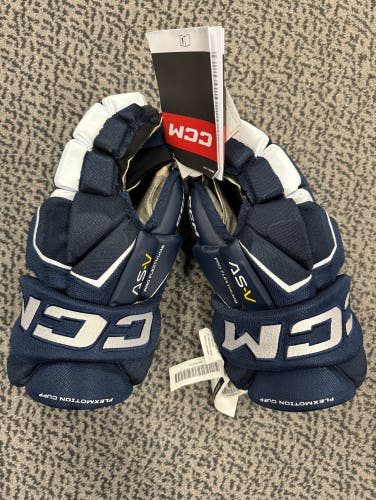 CCM Navy Tacks AS-V 15” gloves