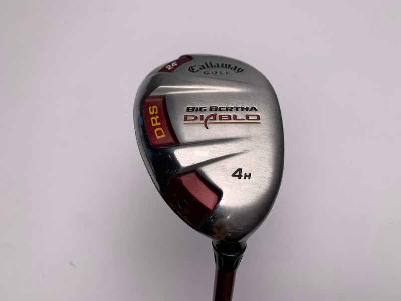 Callaway Big Bertha Diablo 4 Hybrid 24* 55g Senior Graphite Mens RH